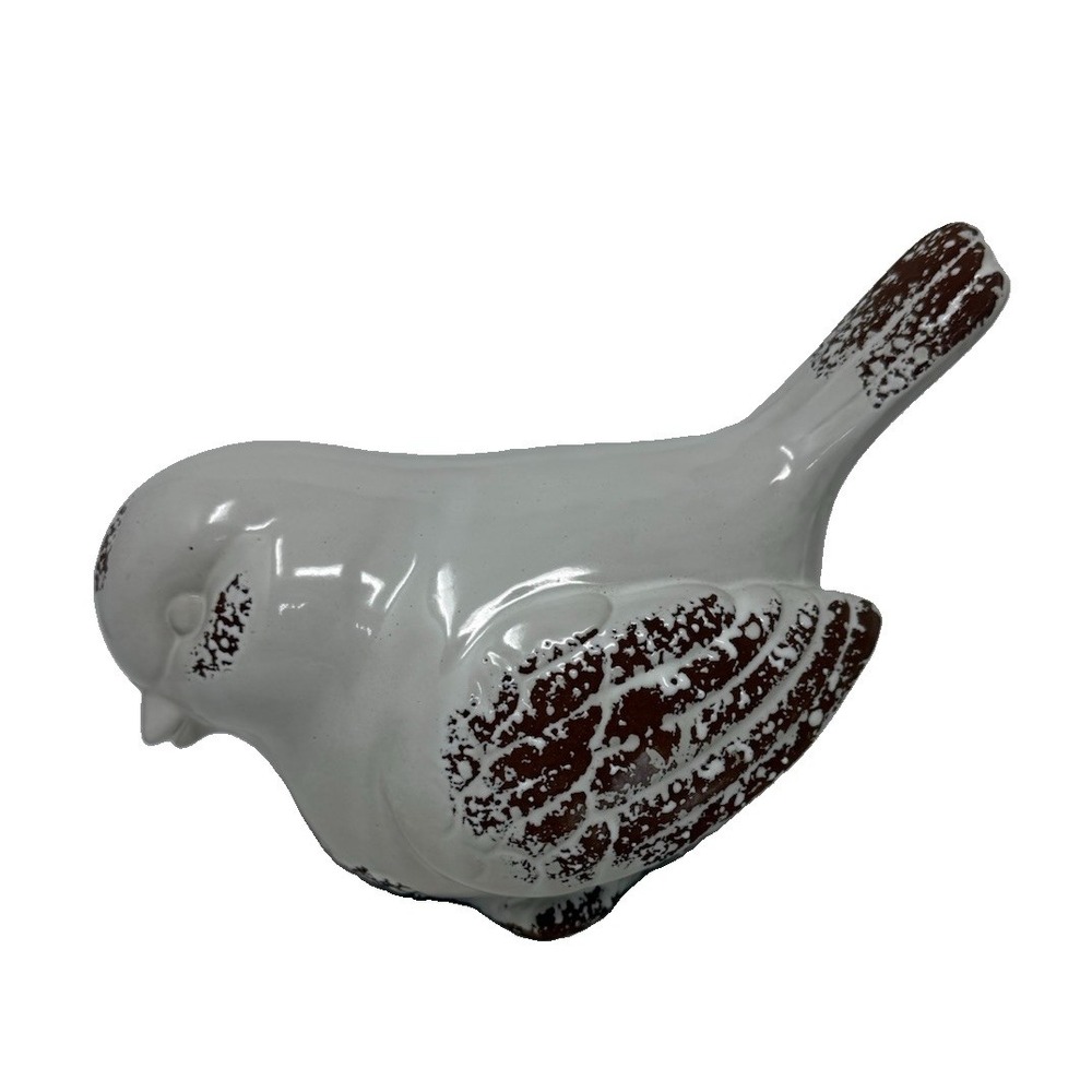 Bird Figurine Bird Statue Ceramic Handicraft Minimalist Collectible Sculpture